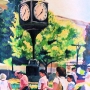 Northville Clock - Finished Painting