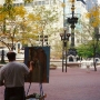 Painting in Downtown Indianapolis
