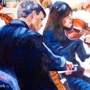 Chamber Musicians - 16x20 - $400