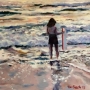 Surfer Girl - 24x30 - $850