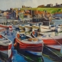 Red Boats - 24x30 - $850