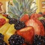 Berries and Pineapple - 24x30 - $850