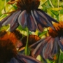 Shadow Flowers - 16x20 - $400
